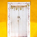 Golden Toran with Ganesha Leaf and Bell Latkan Decor