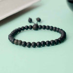 8mm Govt. Certified Karungali Bracelet with gloss finish