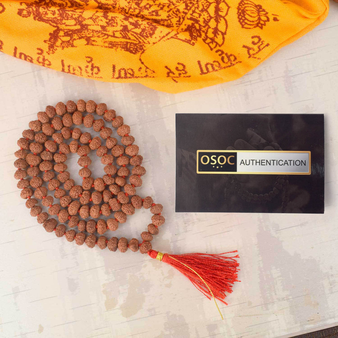 9 Mukhi Pathariya Rudraksha Mala 7-8mm