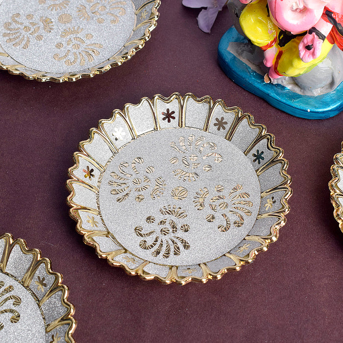 Bhog Plate (Pack of 4)| India’s Largest Pooja Accessories Brand – www.satvikstore.in