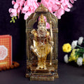 8.3 Inch Brass Ram Idol with Bow in Colored – Handcrafted Statue of Lord Ram in Vibrant Colors, Holding a Bow, Symbolizing Courage, Righteousness, and Divine Strength for Home Temple and Spiritual Decor. No.1 Brass Idol Store www.satvikstore.in 