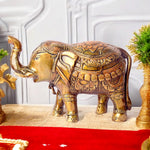 Brass Idol of Elephant Statue with Upward Trunk – A Symbol of Prosperity, Good Luck & Vastu Positivity for Home & Office Decor
India's Largest Puja Accessories Brand - Satvik