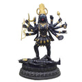 43 Inch Large Brass Goddess Kali Statue Standing on Shiva – Powerful Symbol of Shakti, Transformation, and Divine Protection for Temple Decor.India's Largest Puja Accessories Brand - Satvik No. 1 Brass Idol Collection 

