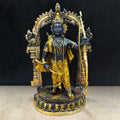 12.7 Inch Brass Ram Statue – Symbol of Strength, Grace, and Devotion for Temple or Home Decor. India's Largest Puja Accessories Brand - Satvik No. 1 Brass Idol Collection 