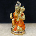 6.1 Inch Brass Hanuman Statue