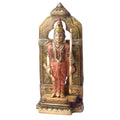 The 8.7 Inch Elegant Antique Brass Ram with Bow Statue is a beautifully crafted piece that exudes strength, power, and grace. The statue features a detailed ram, poised with a bow, symbolizing courage, protection, and determination. Made from high-quality antique brass, it boasts an intricate design that brings out the elegance and majesty of the ram in a timeless style.