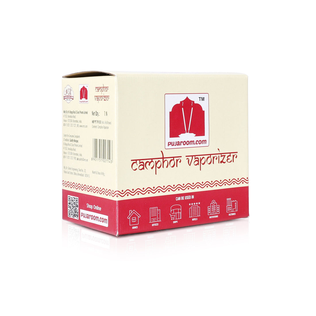 Shri Rama electric Kapoor Dani aroma burner and night lamp
