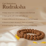 Hallmarked 22K Pure Gold Panchmukhi Rudraksha Mala