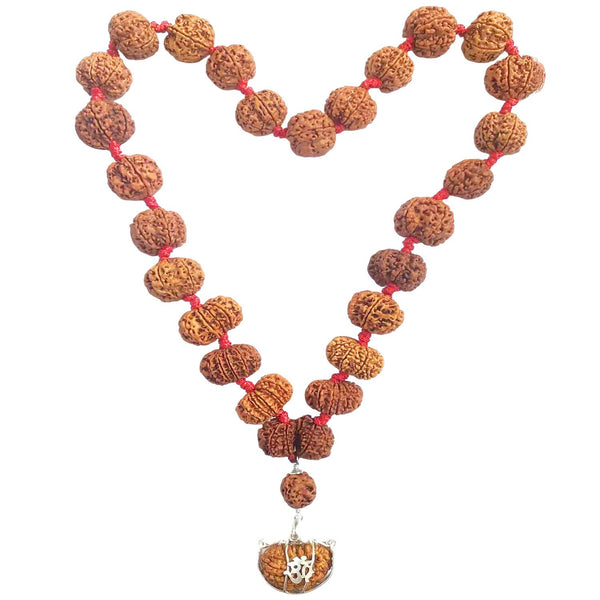 1–14 Mukhi Nepali Siddh Rudraksha Mala