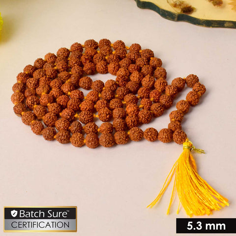 Rudraksha Mala – Sacred Brown Beads for Divine Energy