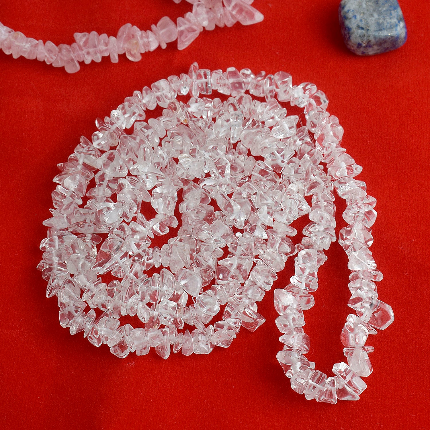 Clear Quartz Crystal Necklace for Chakra Healing