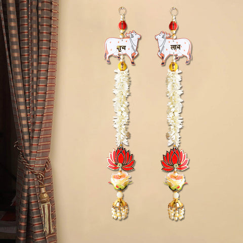 Cow Shubh Labh Side Wall Hangings | India’s Largest Pooja Accessories Brand – www.satvikstore.in