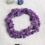 Amethyst Crystal Necklace for Chakra Healing & Spiritual Balance