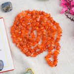 Carnelian Crystal Necklace - Chakra Healing & Vitality Boost