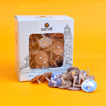 SATVIK 100 Pc Round Floating Wicks for Oil Cups with Cork Disc Holders
