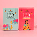 LED Deep Mala Diwali Decorations with LED Candles: Traditional Hanging Jharokha Boxes