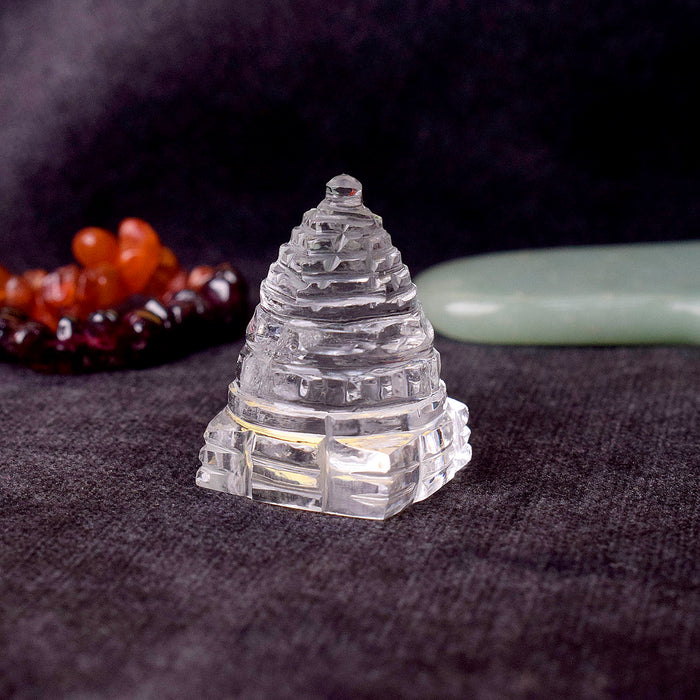 Sphatik Crystal Heaven Shree Yantra for Spiritual Energy
