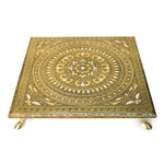 Vibrant Traditions: Meenakari-Embellished Worship Chowki