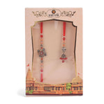 Harmony & Devotion: Couple Rakhi Set
