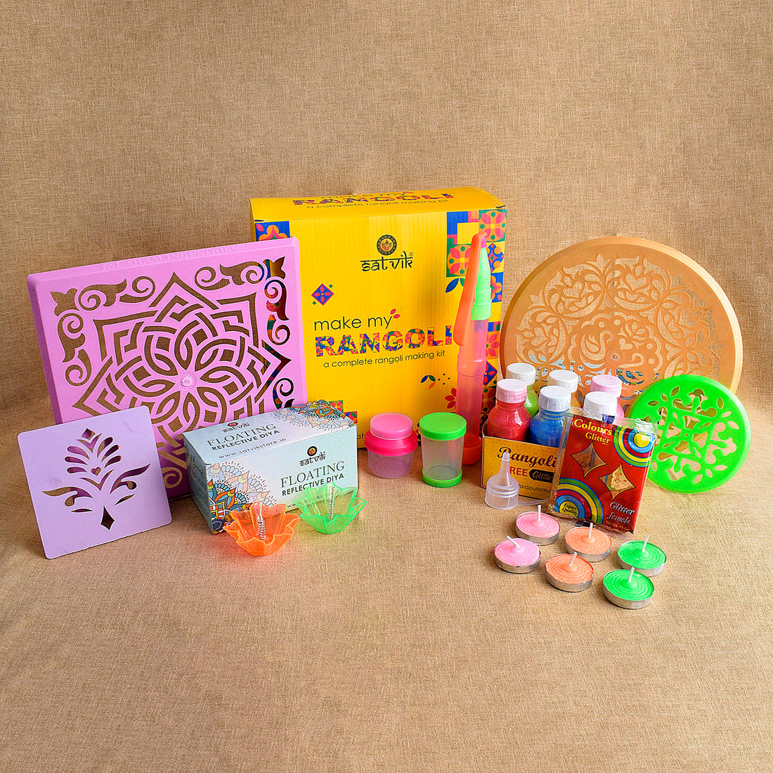 Rangoli Complete Kit: Unleash Your Creativity