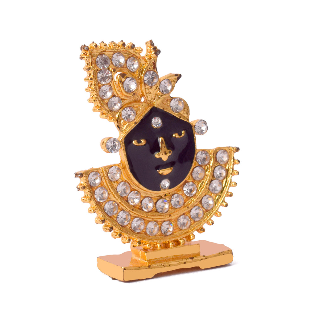 Bankey Bihari Face Only Idol Puja Store Online Pooja Items Online Puja Samagri Pooja Store near me www.satvikstore.in