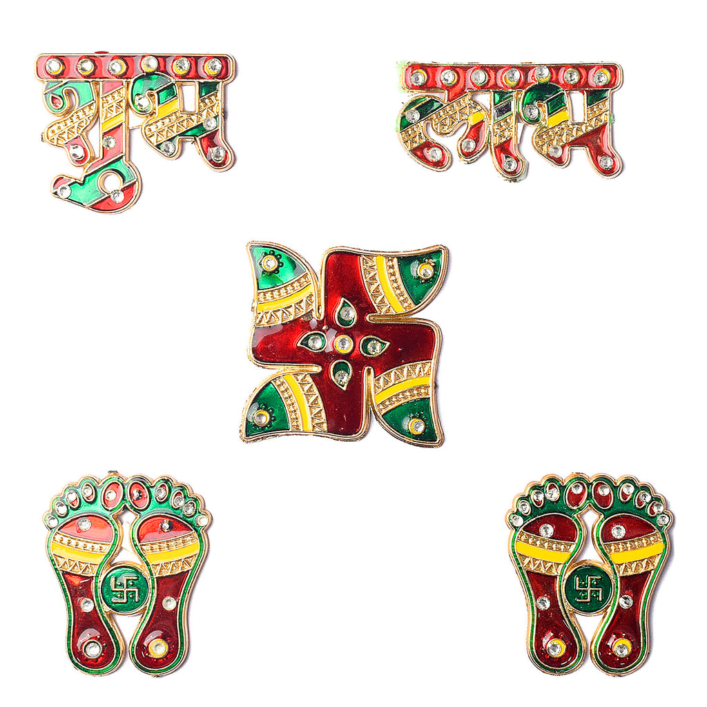 Metal Sticker - A6 Mix Rakhi (A) – Tulsi Resin Store