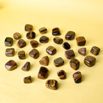 Natural Tiger Eye Tumble Stone for Reiki Healing & Protection