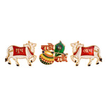Traditional Shubh Labh & Radhe Radhe Wall Stickers