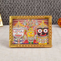 Big Lord Jagannath car dashboard idol with vibrant colors, symbolizing divine presence, protection, and spiritual blessings during travel. India’s Largest Pooja Accessories Brand - www.satvikstore.in
