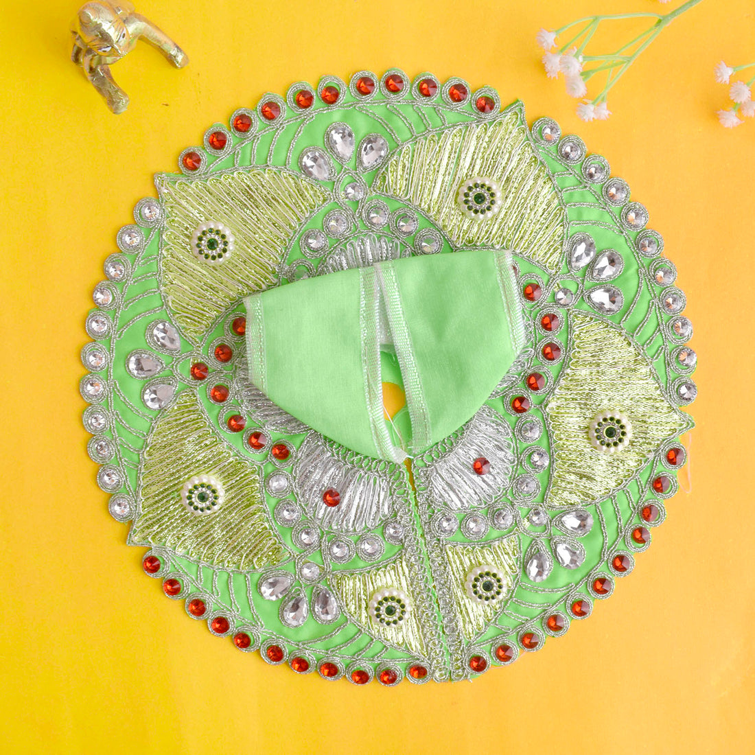 Beautiful Embroidery Dresses for Laddu Gopal Ji | Sizes 0 to 6