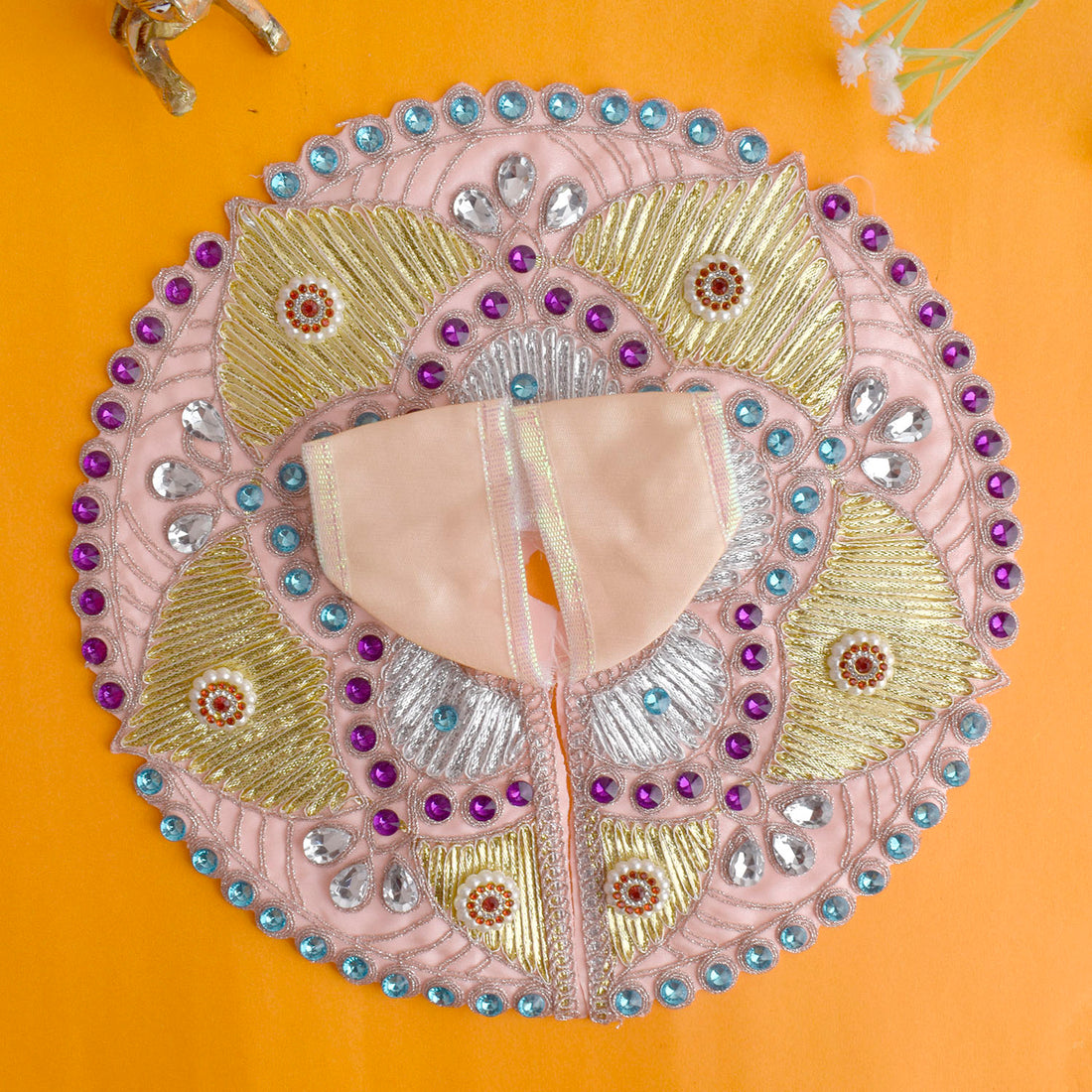 Beautiful Embroidery Dresses for Laddu Gopal Ji | Sizes 0 to 6
