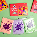 Kreations Organic Gulal Holi Colors set of 3 (Red Pack)