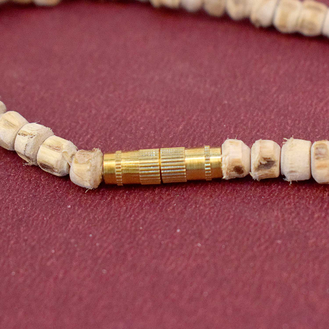 100% Pure 10 inch Long Tulsi Kanthi Bead Jap Mala