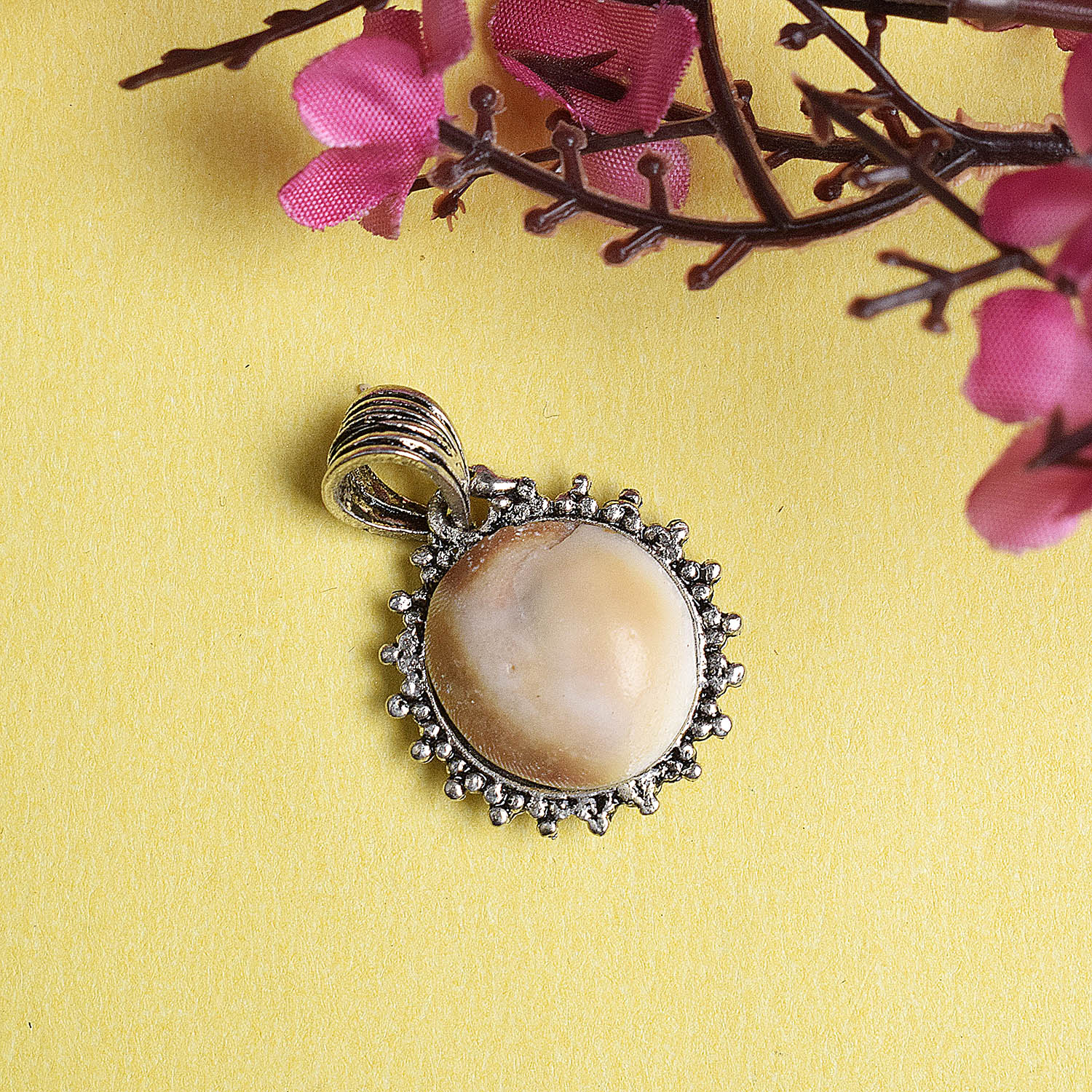 Get Online Gomti Chakra Pendant Buy Online Satvikstore.in satvikstore.in