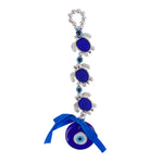 Blue Three-Turtle Evil Eye Hanging for Car, Door, or Office