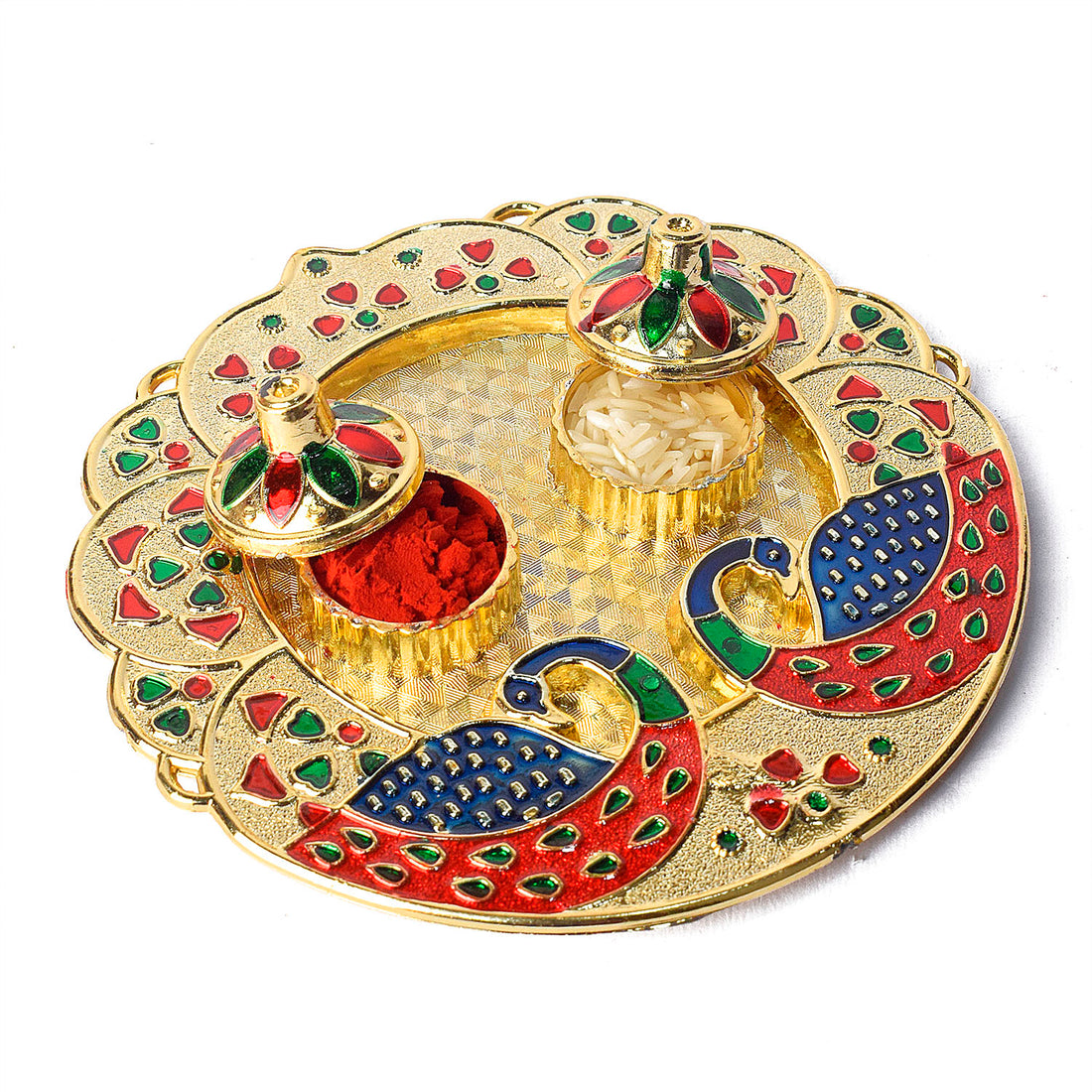 Kumkum Holder with Artistic Flair