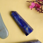 Lapis Lazuli Healing Massager Stick, Jumbo Wand for Reiki Healing