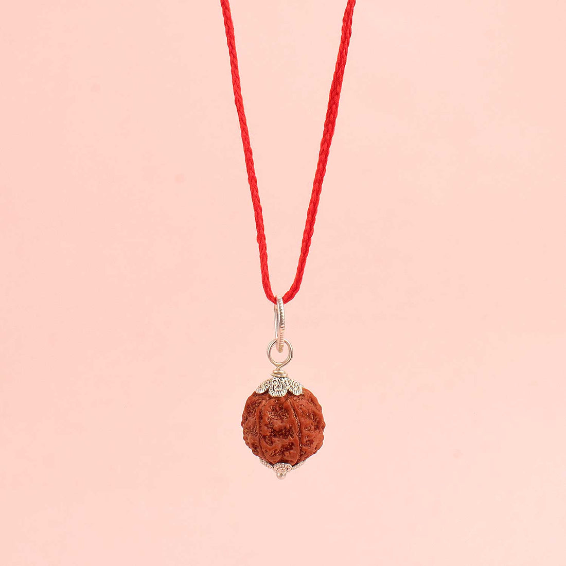 Certified 5 Mukhi Rudraksha Pendant