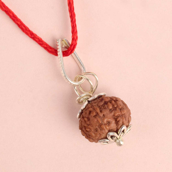 Certified 8 Mukhi Rudraksha Pendant