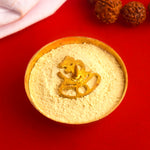 Om With Tripund Tilak Stamp Deity Ornament