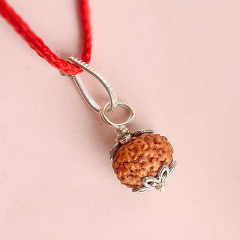 Certified 10 Mukhi Rudraksha Pendant