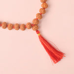 Semi Pathriya Rudraksha Mala 10-11mm