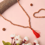 5 Mukhi Pathariya Rudraksha Mala for Daily Jaap 6-7mm