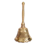 Brass Embossed Puja Bell