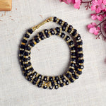 Luminous Tokens Beaded Neck Mala for Spiritual Upliftment