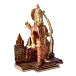 7.2 Inch Victorious Ram Mandir/Temple with Lord Ram