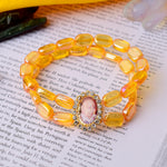Royal Orange Chip Guru Ji Bracelets