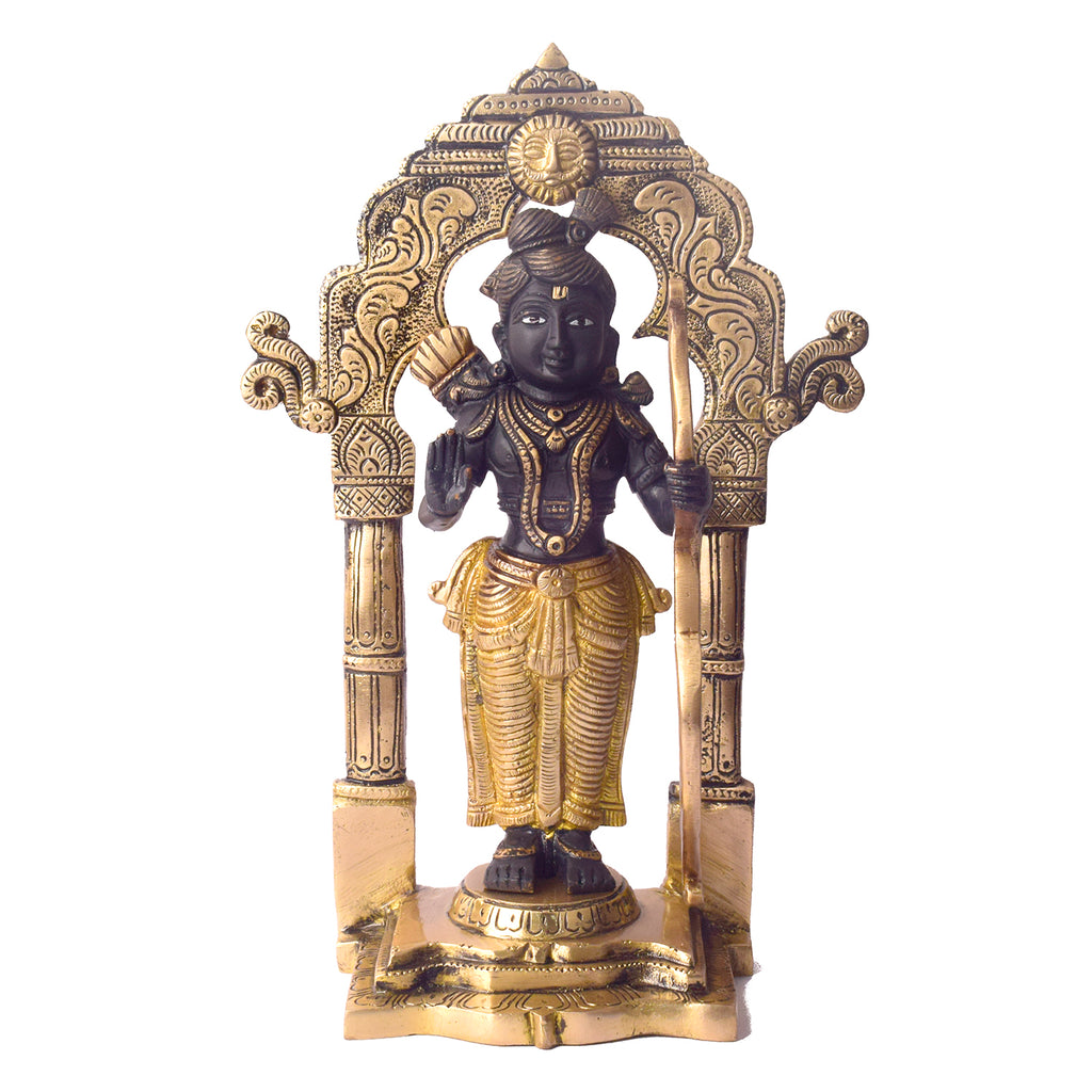 Seeta Bal Roop Buy Online Brass Ram Lalla Bal Roop Statue in Colored | Satvikstore.in ...