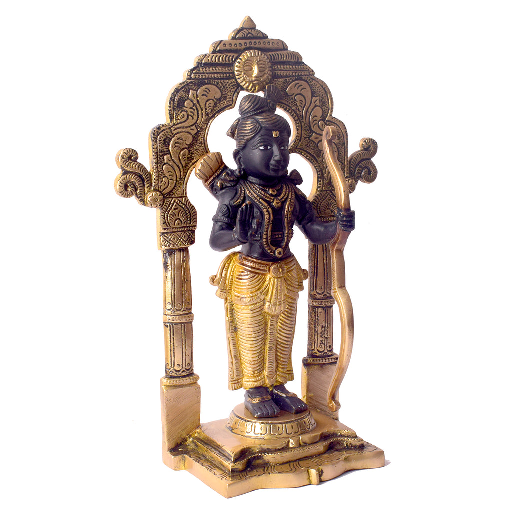 Seeta Bal Roop Buy Online Brass Ram Lalla Bal Roop Statue in Colored | Satvikstore.in ...