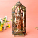 The 8.7 Inch Elegant Antique Brass Ram with Bow Statue is a beautifully crafted piece that exudes strength, power, and grace. The statue features a detailed ram, poised with a bow, symbolizing courage, protection, and determination. Made from high-quality antique brass, it boasts an intricate design that brings out the elegance and majesty of the ram in a timeless style.